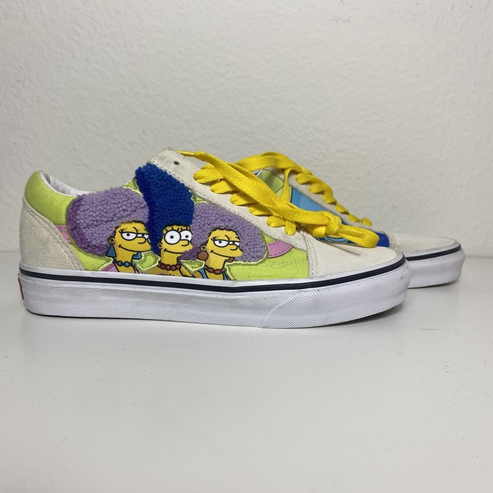 New Vans Womens Sz 8 Mens 6.5 The Simpsons‎ x Old Skool The Bouviers Sisters